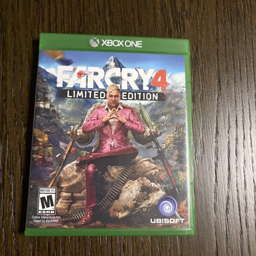 Far Cry 4 Limited Edition Xbox One Complete w/ Case & Disc - Ubisoft